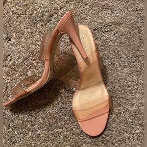 City Classified Nude 2 Strap 3inch heal Peach Color